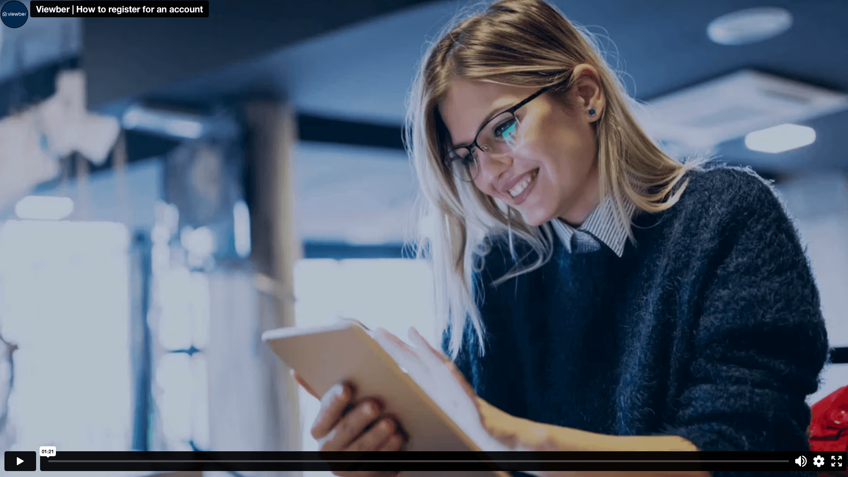 Registering with Viewber