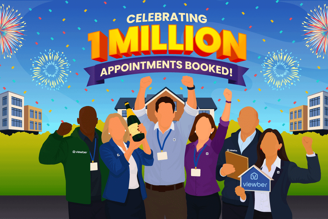 Viewber Hits 1 Million Appointments: The UK Property Service Milestone